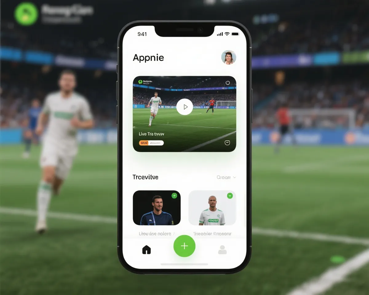 亚冠直播APP界面预览